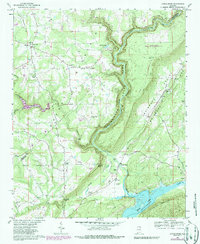 Download a high-resolution, GPS-compatible USGS topo map for Little River, AL (1987 edition)
