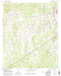 Download a high-resolution, GPS-compatible USGS topo map for Loachapoka, AL (1984 edition)