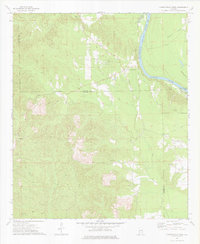 preview thumbnail of historical topo map of Clarke County, AL in 1973