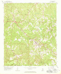 Download a high-resolution, GPS-compatible USGS topo map for Lynn, AL (1969 edition)