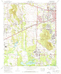 Download a high-resolution, GPS-compatible USGS topo map for Madison, AL (1977 edition)