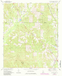 Download a high-resolution, GPS-compatible USGS topo map for Maplesville West, AL (1985 edition)