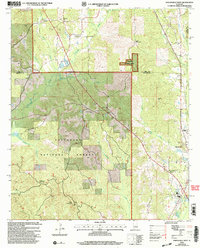 Download a high-resolution, GPS-compatible USGS topo map for Maplesville West, AL (2003 edition)