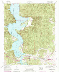 Download a high-resolution, GPS-compatible USGS topo map for Margerum, AL (1985 edition)