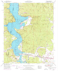 Download a high-resolution, GPS-compatible USGS topo map for Margerum, AL (1977 edition)