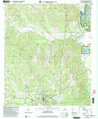 Download a high-resolution, GPS-compatible USGS topo map for Marion North, AL (2004 edition)
