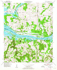 Download a high-resolution, GPS-compatible USGS topo map for Mason Ridge, AL (1964 edition)