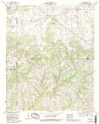 Download a high-resolution, GPS-compatible USGS topo map for Massey, AL (1989 edition)