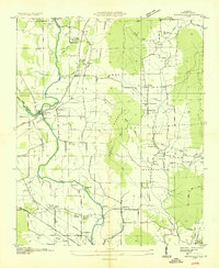 Download a high-resolution, GPS-compatible USGS topo map for Maysville, AL (1936 edition)
