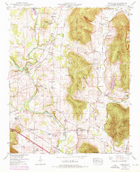 Download a high-resolution, GPS-compatible USGS topo map for Maysville, AL (1976 edition)