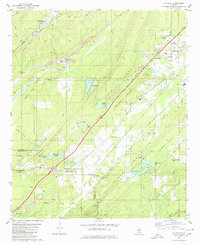 Download a high-resolution, GPS-compatible USGS topo map for Mc Calla, AL (1980 edition)