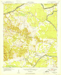 preview thumbnail of historical topo map of Sumter County, AL in 1949