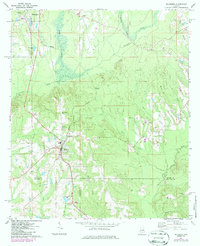 Download a high-resolution, GPS-compatible USGS topo map for Mc Kenzie, AL (1986 edition)