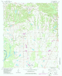 Download a high-resolution, GPS-compatible USGS topo map for Melton, AL (1986 edition)