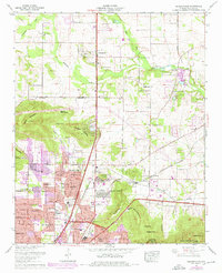 Download a high-resolution, GPS-compatible USGS topo map for Meridianville, AL (1976 edition)