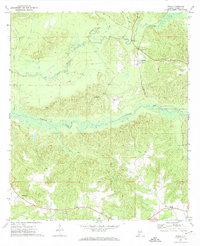 Download a high-resolution, GPS-compatible USGS topo map for Mexia, AL (1974 edition)