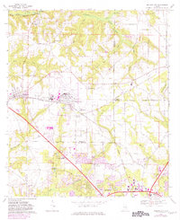Download a high-resolution, GPS-compatible USGS topo map for Midland City, AL (1981 edition)