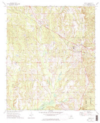 Download a high-resolution, GPS-compatible USGS topo map for Midway, AL (1976 edition)