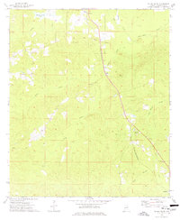 Download a high-resolution, GPS-compatible USGS topo map for Millry South, AL (1977 edition)