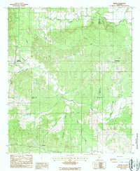 Download a high-resolution, GPS-compatible USGS topo map for Minter, AL (1987 edition)