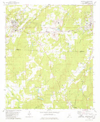 Download a high-resolution, GPS-compatible USGS topo map for Montevallo, AL (1980 edition)