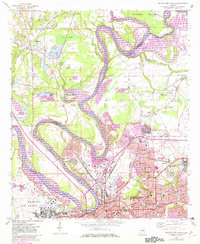 Download a high-resolution, GPS-compatible USGS topo map for Montgomery North, AL (1982 edition)