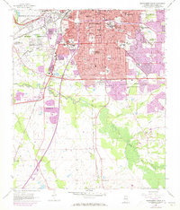 Download a high-resolution, GPS-compatible USGS topo map for Montgomery South, AL (1973 edition)