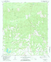 Download a high-resolution, GPS-compatible USGS topo map for Morgan Springs, AL (1986 edition)