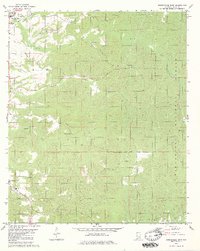 Download a high-resolution, GPS-compatible USGS topo map for Moundville East, AL (1980 edition)