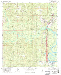 Download a high-resolution, GPS-compatible USGS topo map for Mount Vernon, AL (1982 edition)