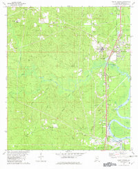 Download a high-resolution, GPS-compatible USGS topo map for Mount Vernon, AL (1982 edition)