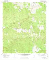 Download a high-resolution, GPS-compatible USGS topo map for Mount Willing, AL (1981 edition)