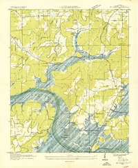 Download a high-resolution, GPS-compatible USGS topo map for Mt Carmel, AL (1936 edition)