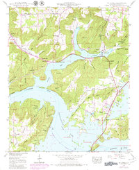 Download a high-resolution, GPS-compatible USGS topo map for Mt Carmel, AL (1979 edition)