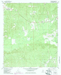 Download a high-resolution, GPS-compatible USGS topo map for Nanafalia, AL (1986 edition)