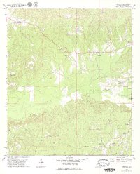 Download a high-resolution, GPS-compatible USGS topo map for Nanafalia, AL (1979 edition)