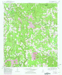 Download a high-resolution, GPS-compatible USGS topo map for Nauvoo, AL (1981 edition)