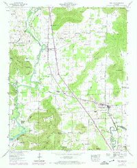 Download a high-resolution, GPS-compatible USGS topo map for New Hope, AL (1974 edition)