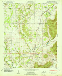 Download a high-resolution, GPS-compatible USGS topo map for New Market, AL (1951 edition)