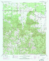 Download a high-resolution, GPS-compatible USGS topo map for Newburg, AL (1970 edition)