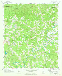Download a high-resolution, GPS-compatible USGS topo map for Newell, AL (1973 edition)