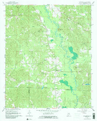 Download a high-resolution, GPS-compatible USGS topo map for Newtonville, AL (1986 edition)