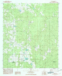 Download a high-resolution, GPS-compatible USGS topo map for Nymph, AL (1982 edition)