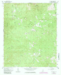 Download a high-resolution, GPS-compatible USGS topo map for Oak Level, AL (1985 edition)