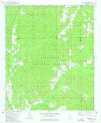 Download a high-resolution, GPS-compatible USGS topo map for Oakmulgee, AL (1980 edition)