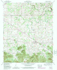 Download a high-resolution, GPS-compatible USGS topo map for Oakville, AL (1989 edition)