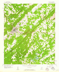 Download a high-resolution, GPS-compatible USGS topo map for Oneonta, AL (1960 edition)