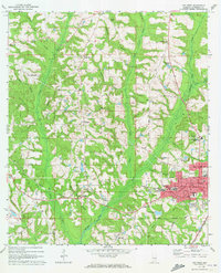 Download a high-resolution, GPS-compatible USGS topo map for Opp West, AL (1973 edition)