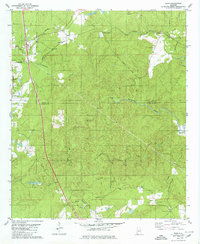 Download a high-resolution, GPS-compatible USGS topo map for Ozan, AL (1980 edition)