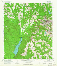 Download a high-resolution, GPS-compatible USGS topo map for Ozark, AL (1964 edition)
